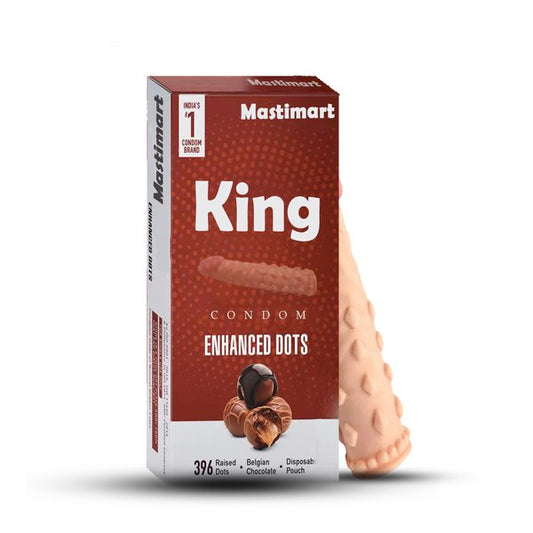 King Silicone Reusable Condom